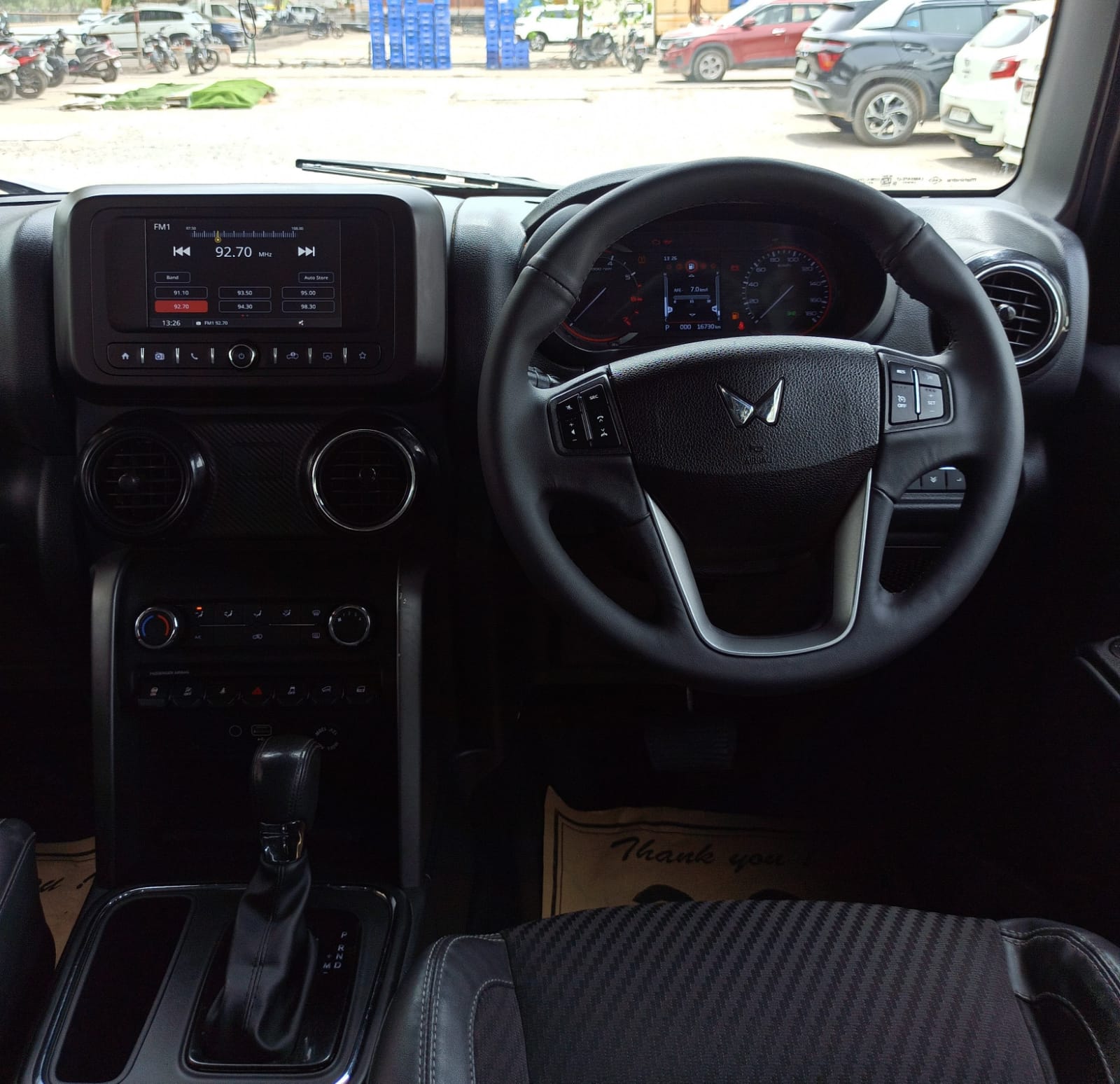 MAHINDRA THAR LX AT PETROL BLACK 2023