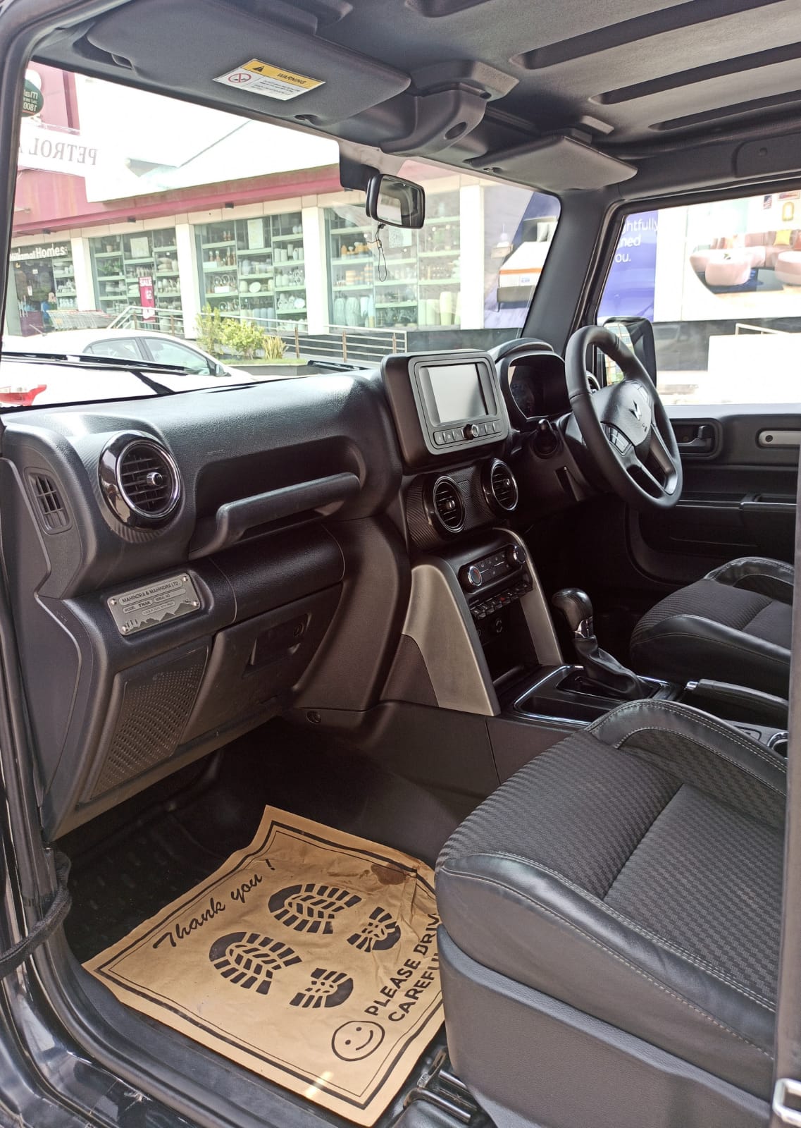 MAHINDRA THAR LX AT PETROL BLACK 2023