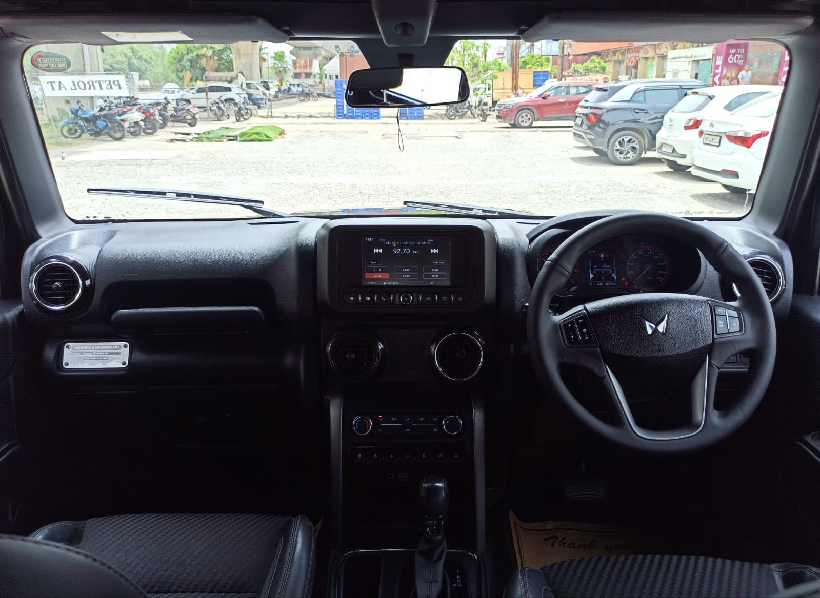 MAHINDRA THAR LX AT PETROL BLACK 2023