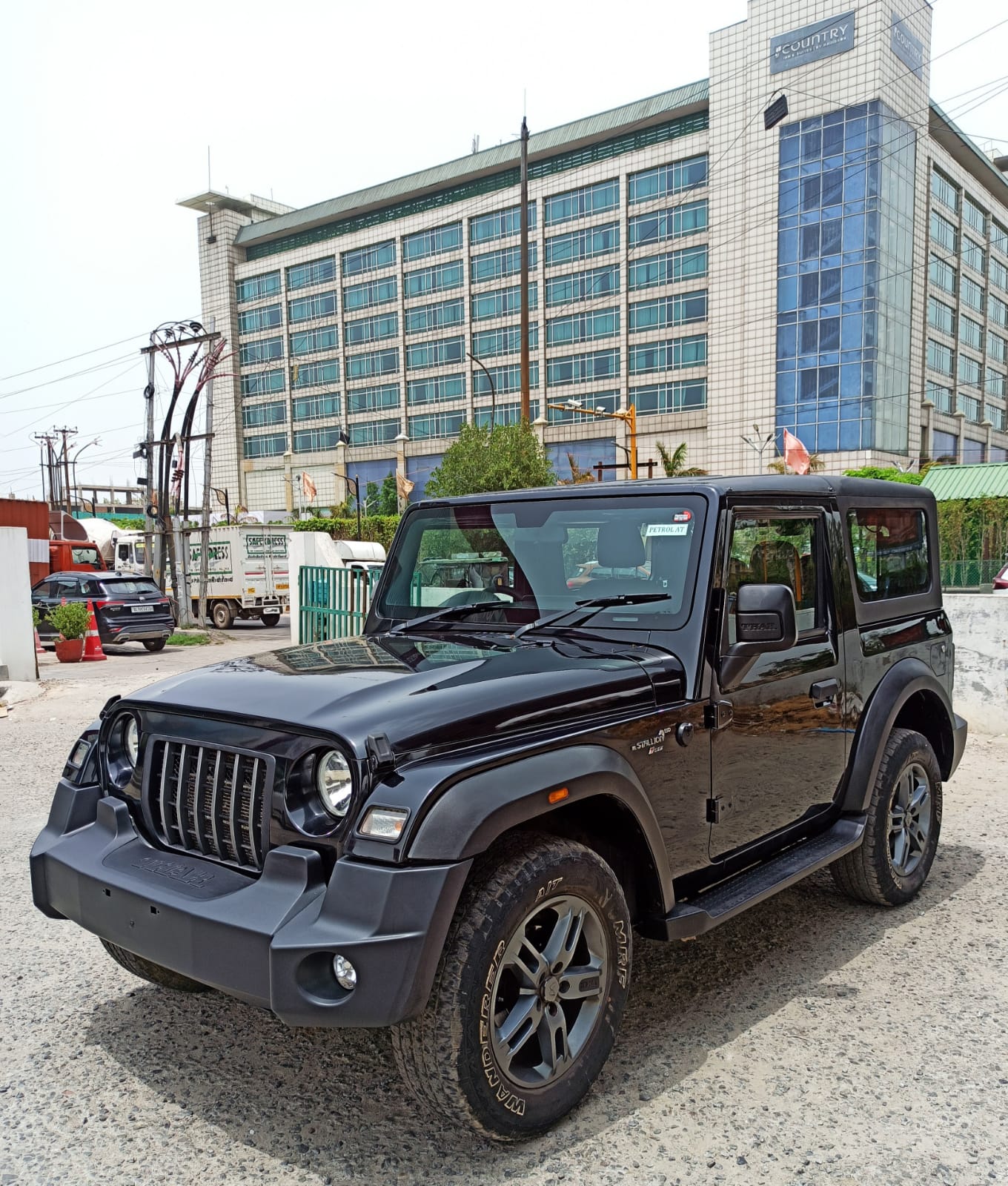 MAHINDRA THAR LX AT PETROL BLACK 2023